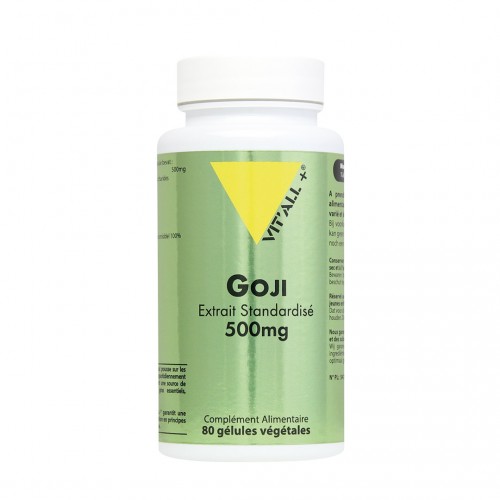 VIT&#039;ALL+ GOJI 500 MG 80 GELULES VEGETALES