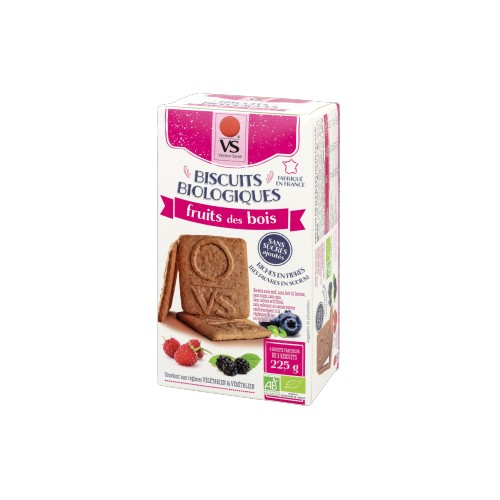 BISCUITS FRUITS BOISss sucre ss sel 225g