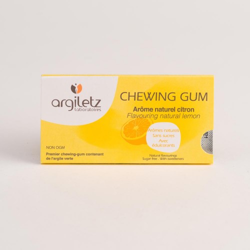 CHEWING GUM ARGIL&#039;GUM CITRON Etui de 12