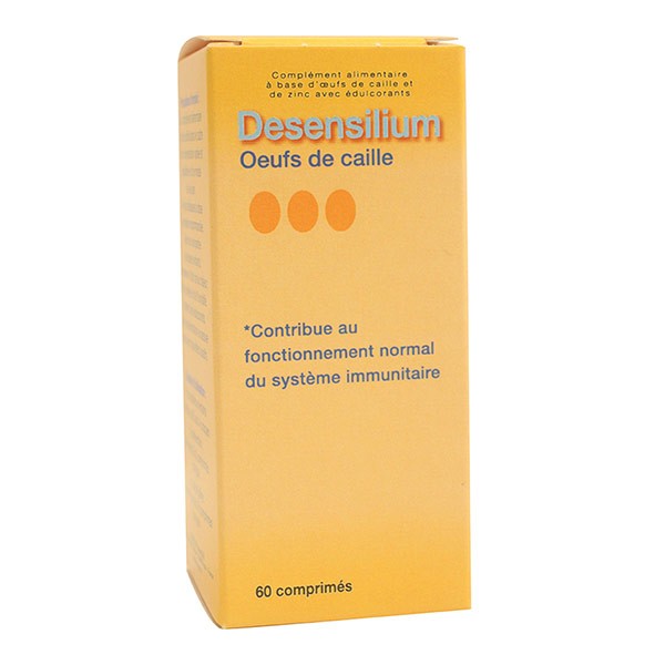 DESENSILIUM OEUFS CAILLE 60 comprimés