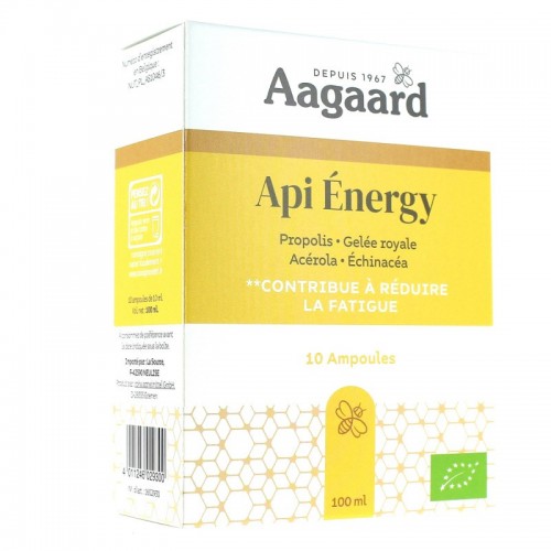 API&#039;ENERGY x10 ampoules de 10ml