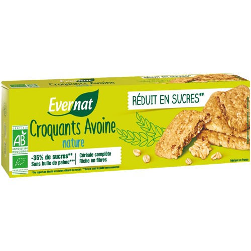 CROQUANT AVOINE NATURE 130g