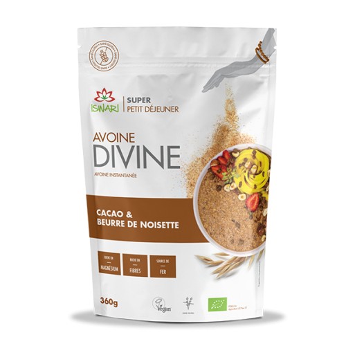 AVOINE DIVINE CACAO &amp; NOISETTES 360g