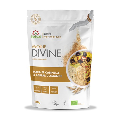 AVOINE DIVINE MACA/CANNELLE/BEURRE A360g