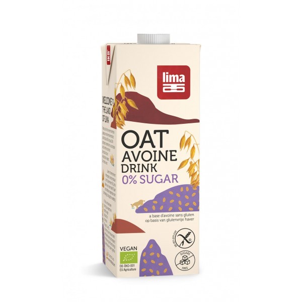 OAT AVOINE DRINK 0% sucre/ss gluten 1L