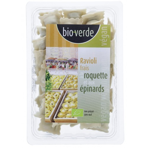 RAVIOLI FRAIS ROQUETTE EPINARDS 250g