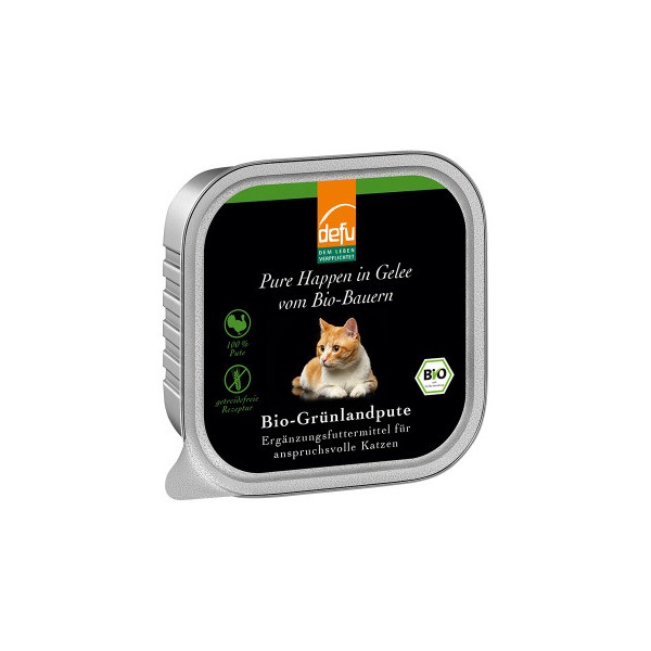 CHAT 100% DINDE morceaux 100g