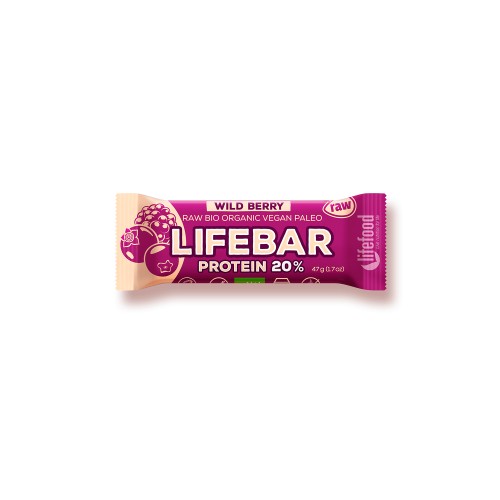 LIFEBAR WILD BERRY 20% 47g