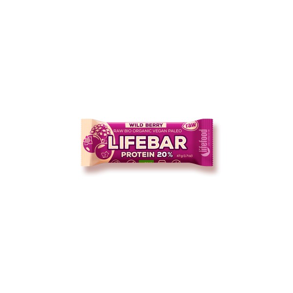 LIFEBAR WILD BERRY 20% 47g