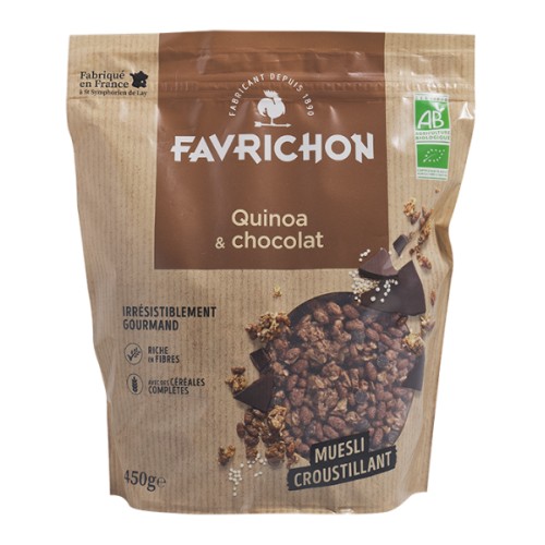 Muesli quinoa chocolat 500 gr