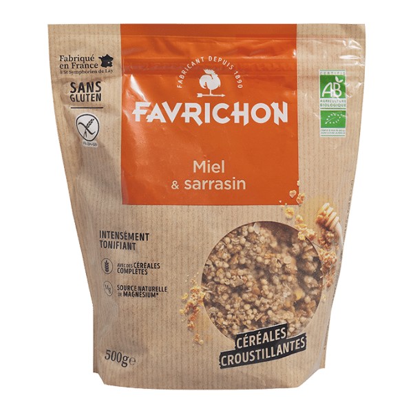 MUESLI CROUSTILLANT MIEL SARRASIN 500g