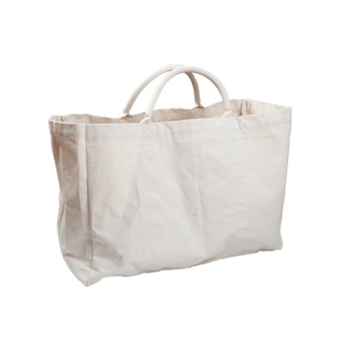 SAC CABAS ECRU COTON 50x20x35cm