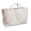 SAC CABAS ECRU COTON 50x20x35cm