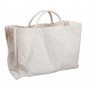 SAC CABAS ECRU COTON 50x20x35cm