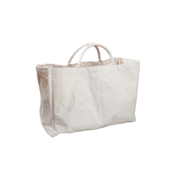 SAC CABAS ECRU COTON 50x20x35cm