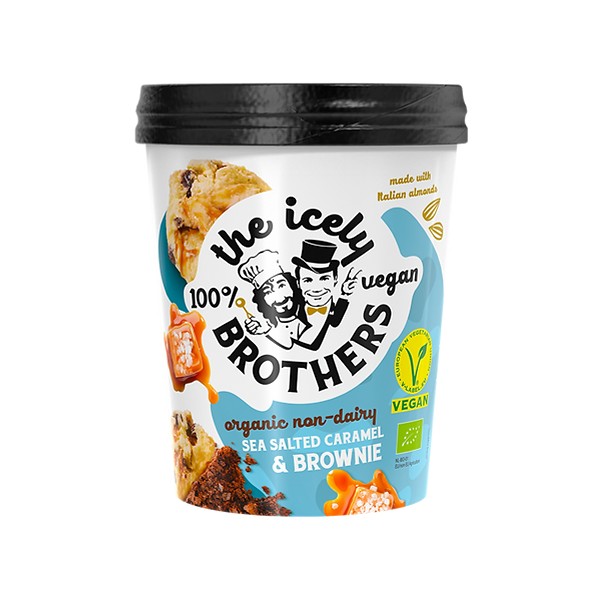 GLACE CARAMEL SALE BROWNIE ss lact 460ml