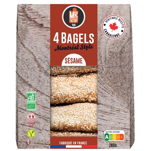 BAGELS MONTREAL SESAME 4x70g