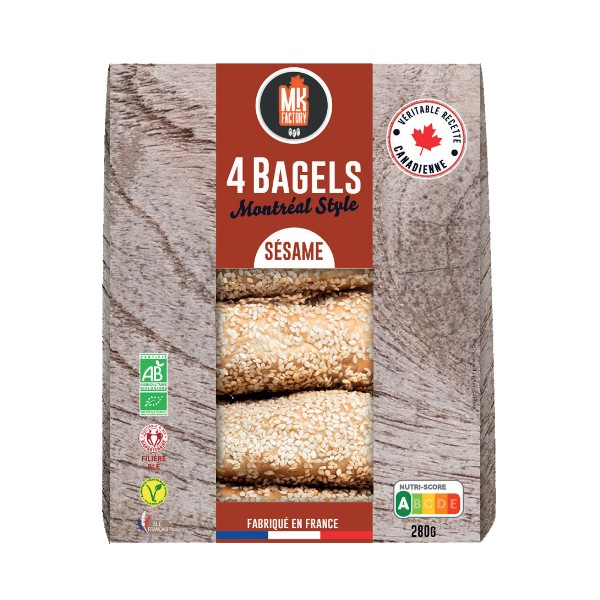 BAGELS MONTREAL SESAME 4x70g