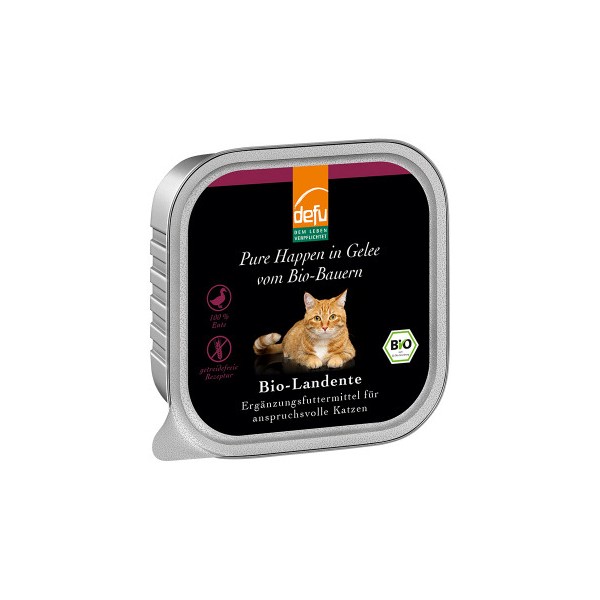 CHAT 100% CANARD morceaux 100g