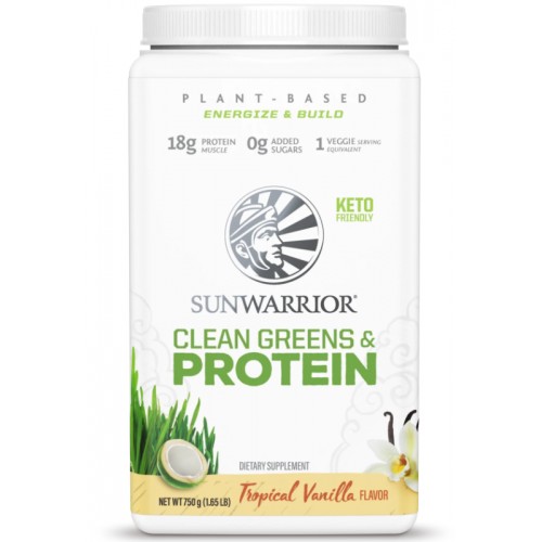 CLEAN GREENS &amp; PROTEINS VANILLA 750g