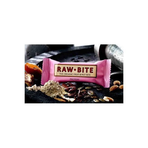 Raw Bite boite (12) RV protein 50 gr