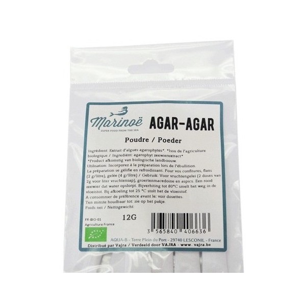 AGAR AGAR POUDRE 6 x 2g