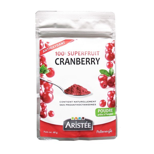 Superfruit Cranberry poudre 60 gr