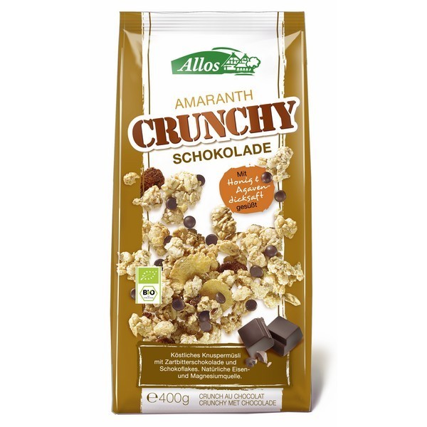 CRUNCH CHOCOLAT NOIR 400 gr