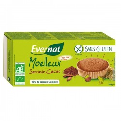 Moelleus sarrasin cacao ss gluten 180 gr