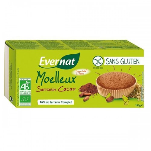 MOELLEUX SARRASIN CACAO sans gluten 180g